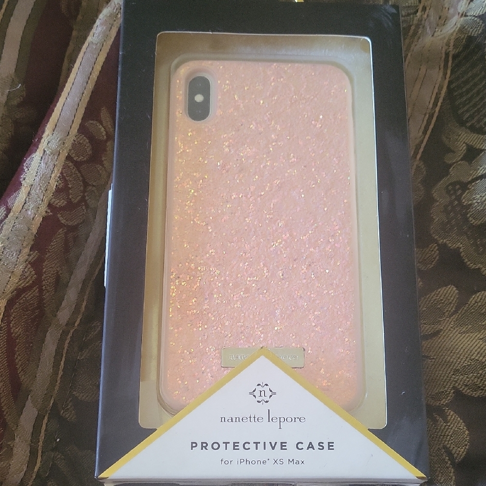 Nanette Lepore Pink Protective Case for iPhone XS Max